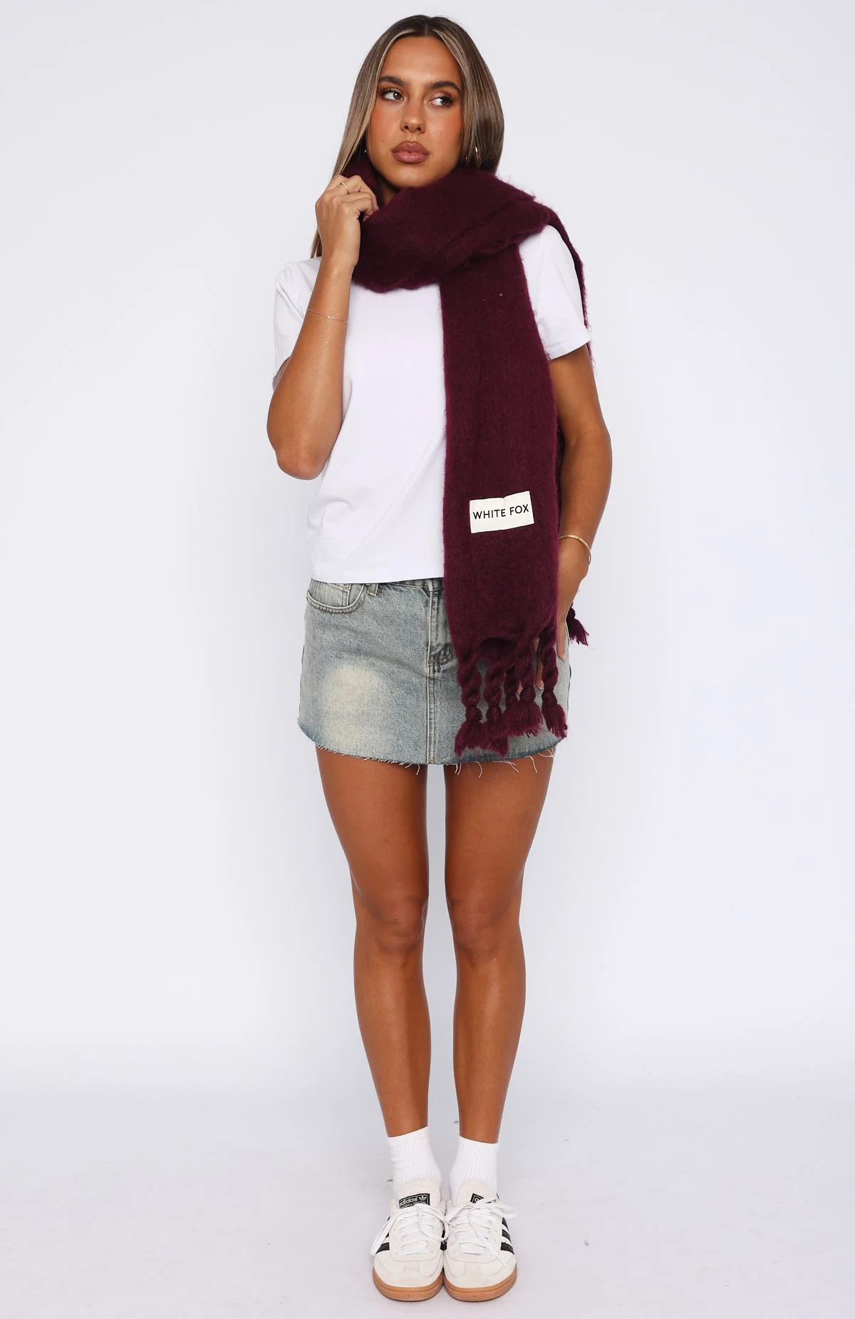 Alaska Scarf Plum - Image 3