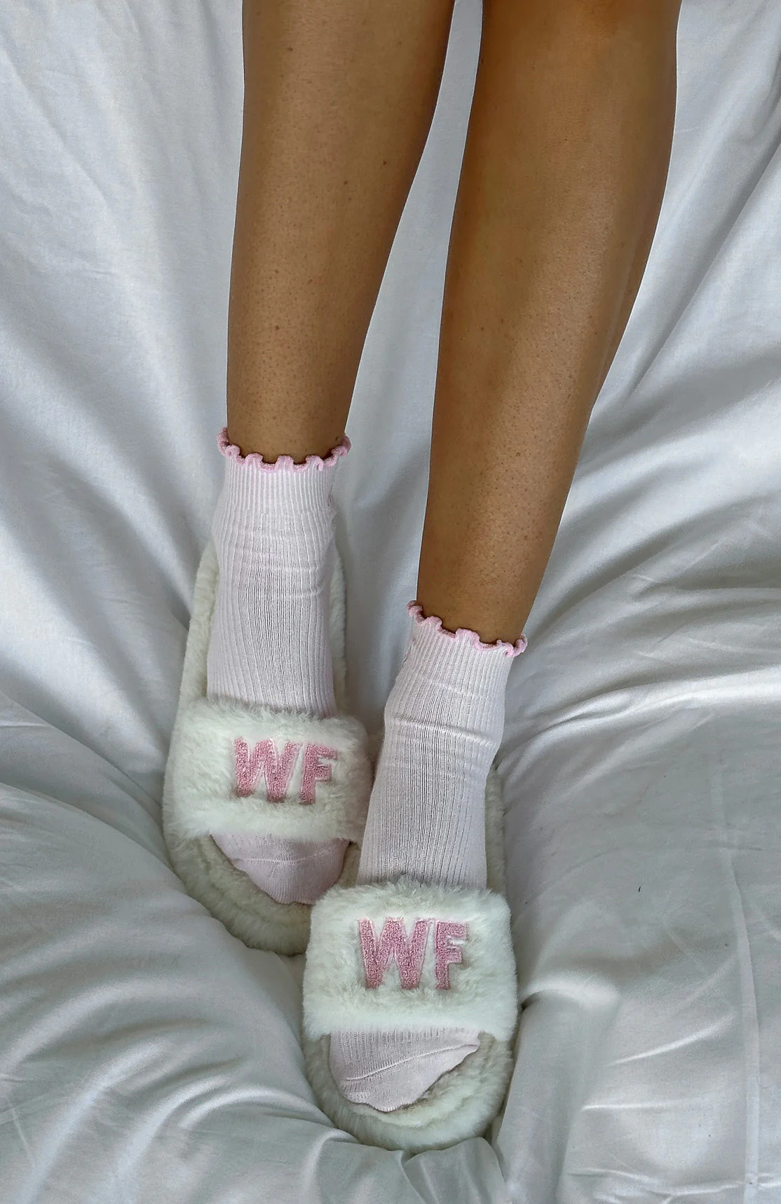 Ana Slipper Cream/Baby Pink - Image 4