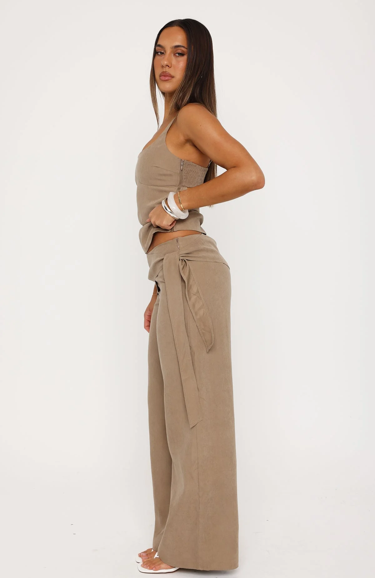 Belle Mood Pants Taupe - Image 3