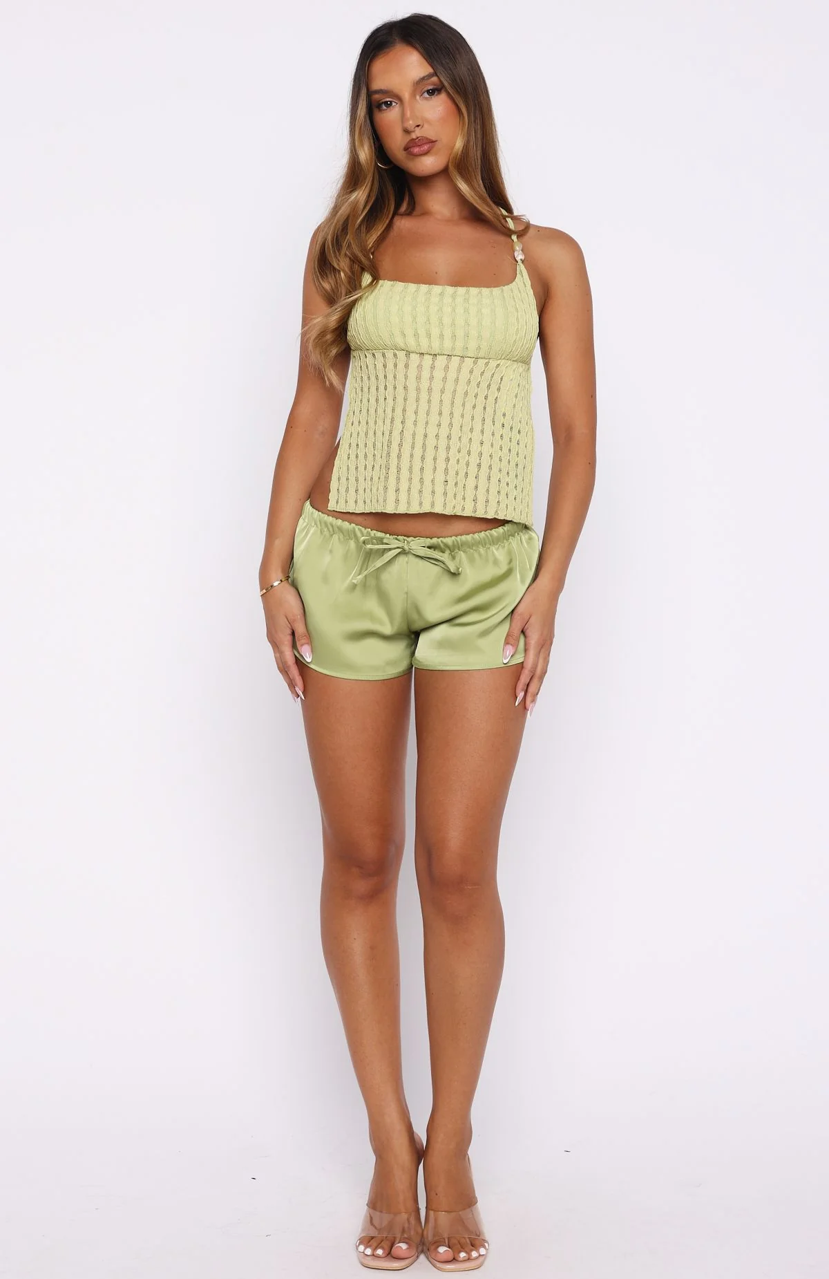 Chill Squad Shorts Pistachio - Image 6