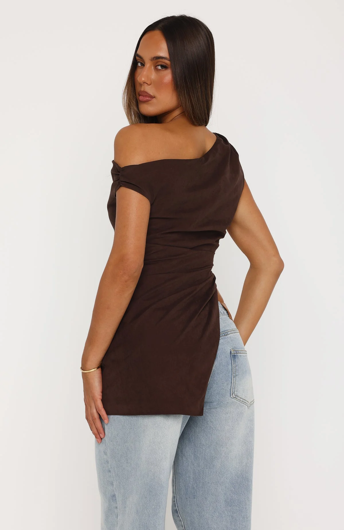 Darling Dreamscape Top Chocolate - Image 5