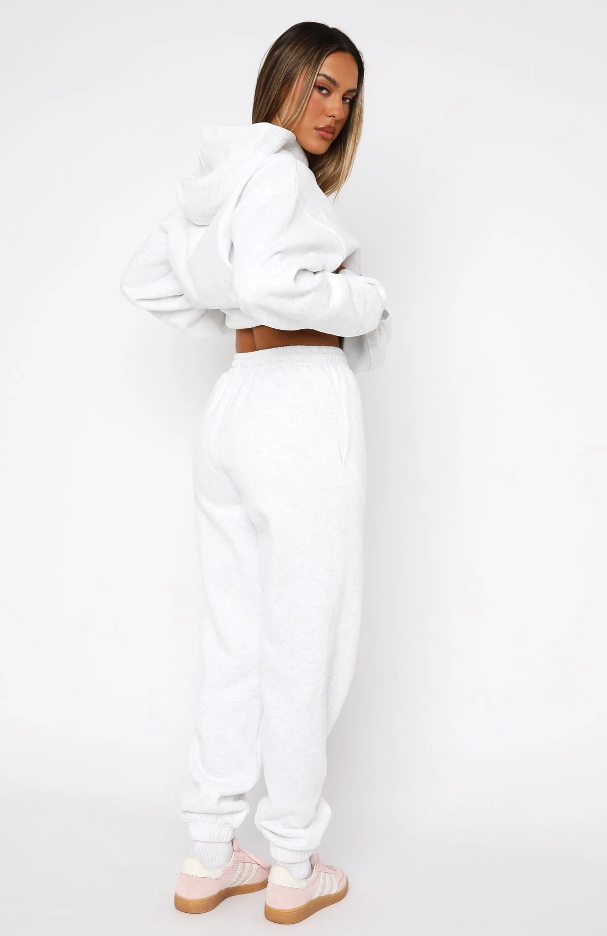 Decade Classics Global Sweatpants Grey Marle - Image 4