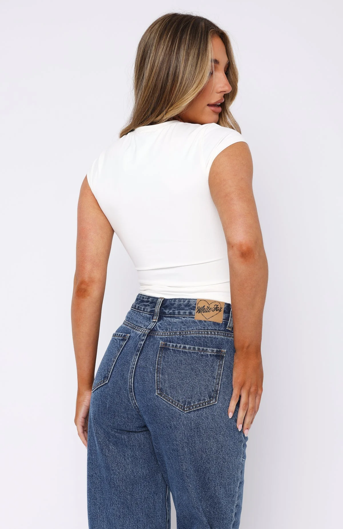 Dream Life Short Sleeve Top White - Image 4