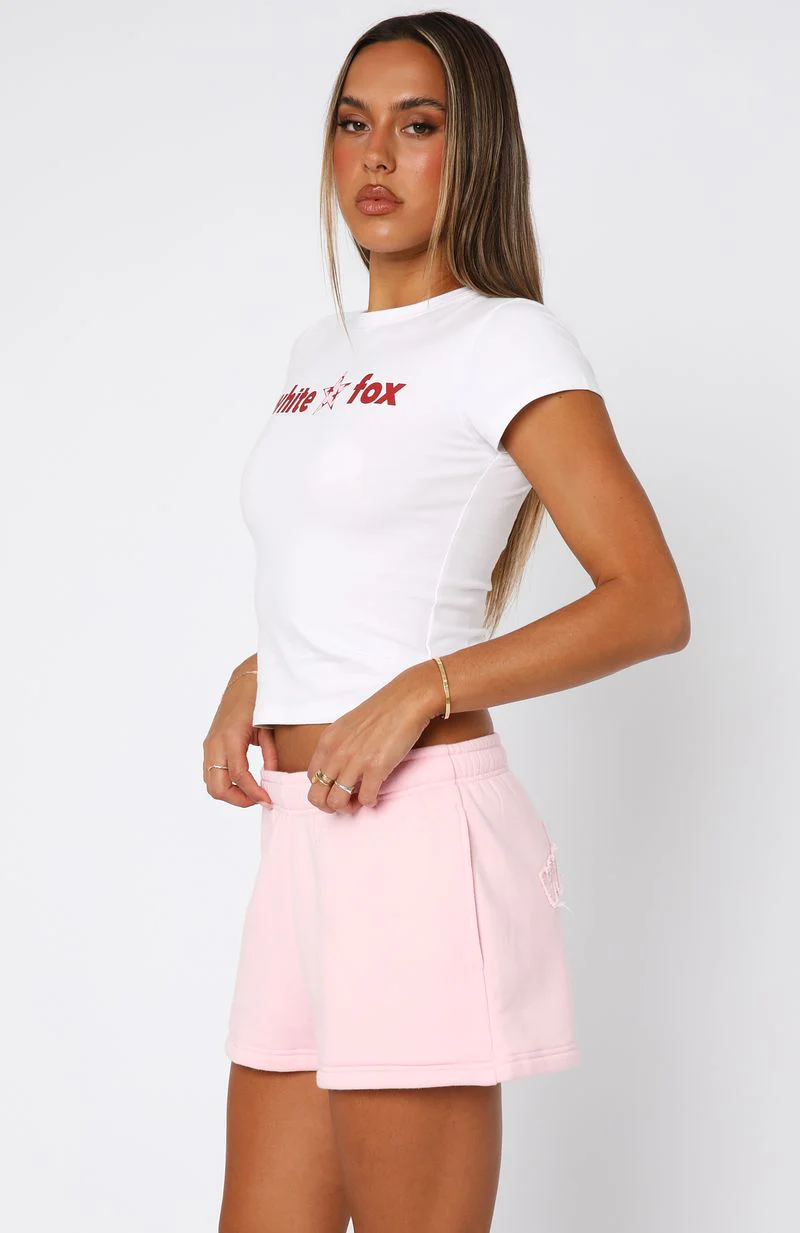 From The Archives Mila Baby Tee White - Image 3
