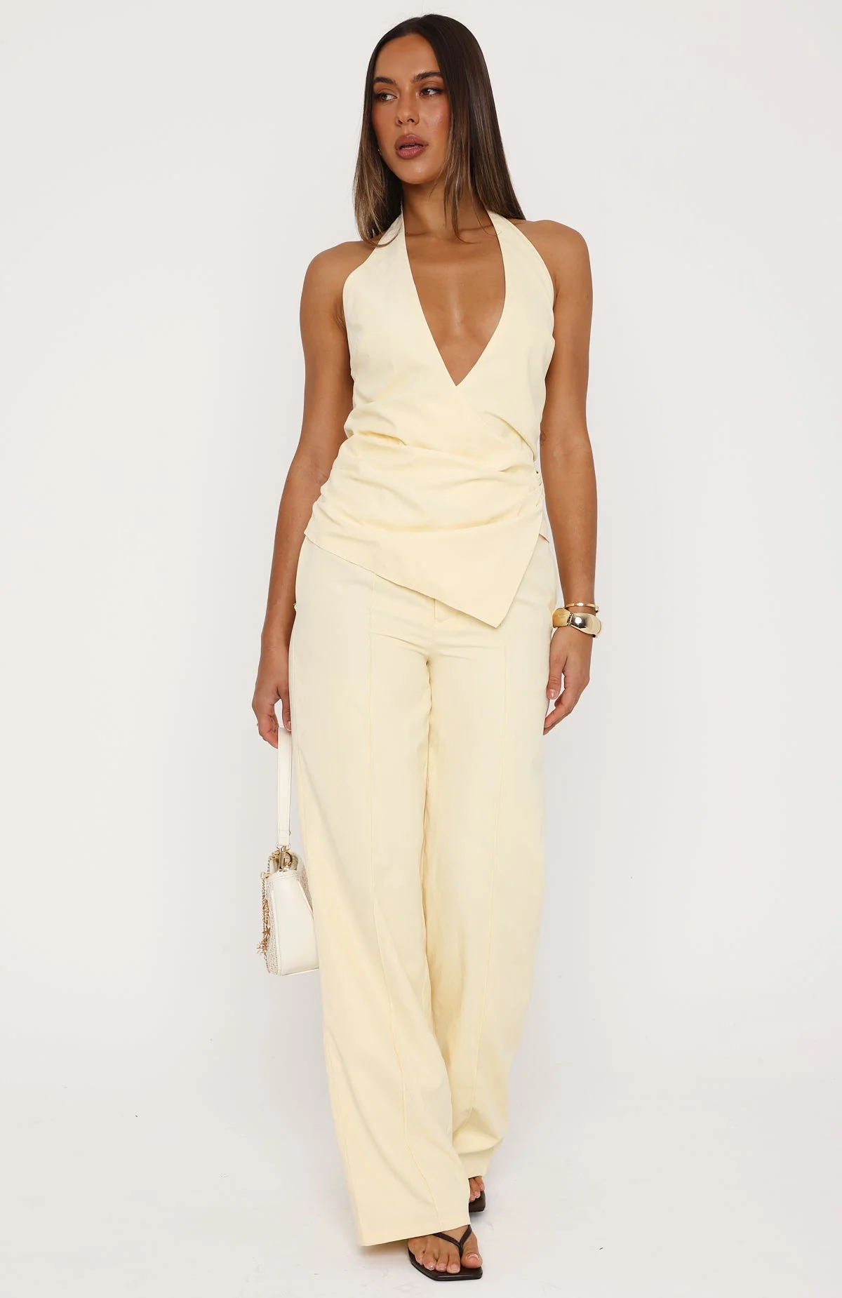 Fun In The Sun Halter Top Lemon - Image 6