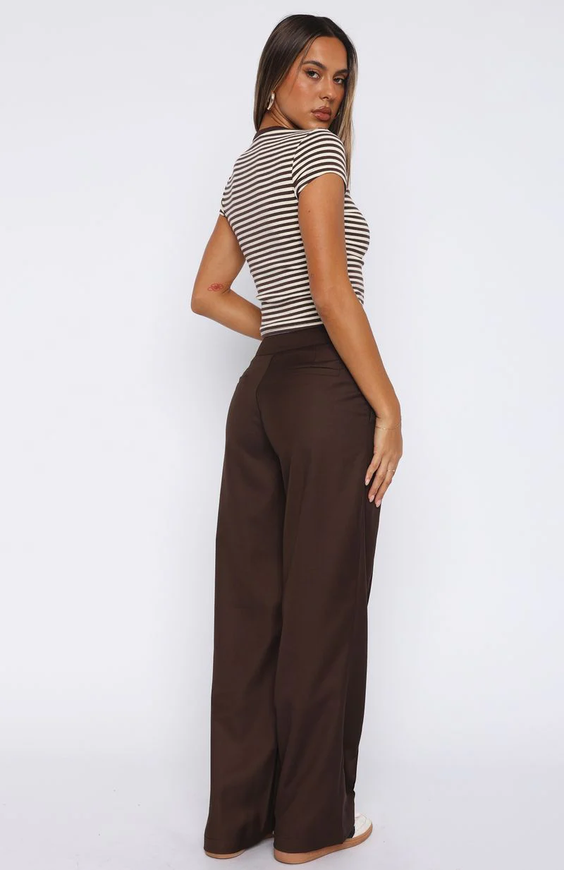 Keep It Cool Pants Chocolate - Image 4