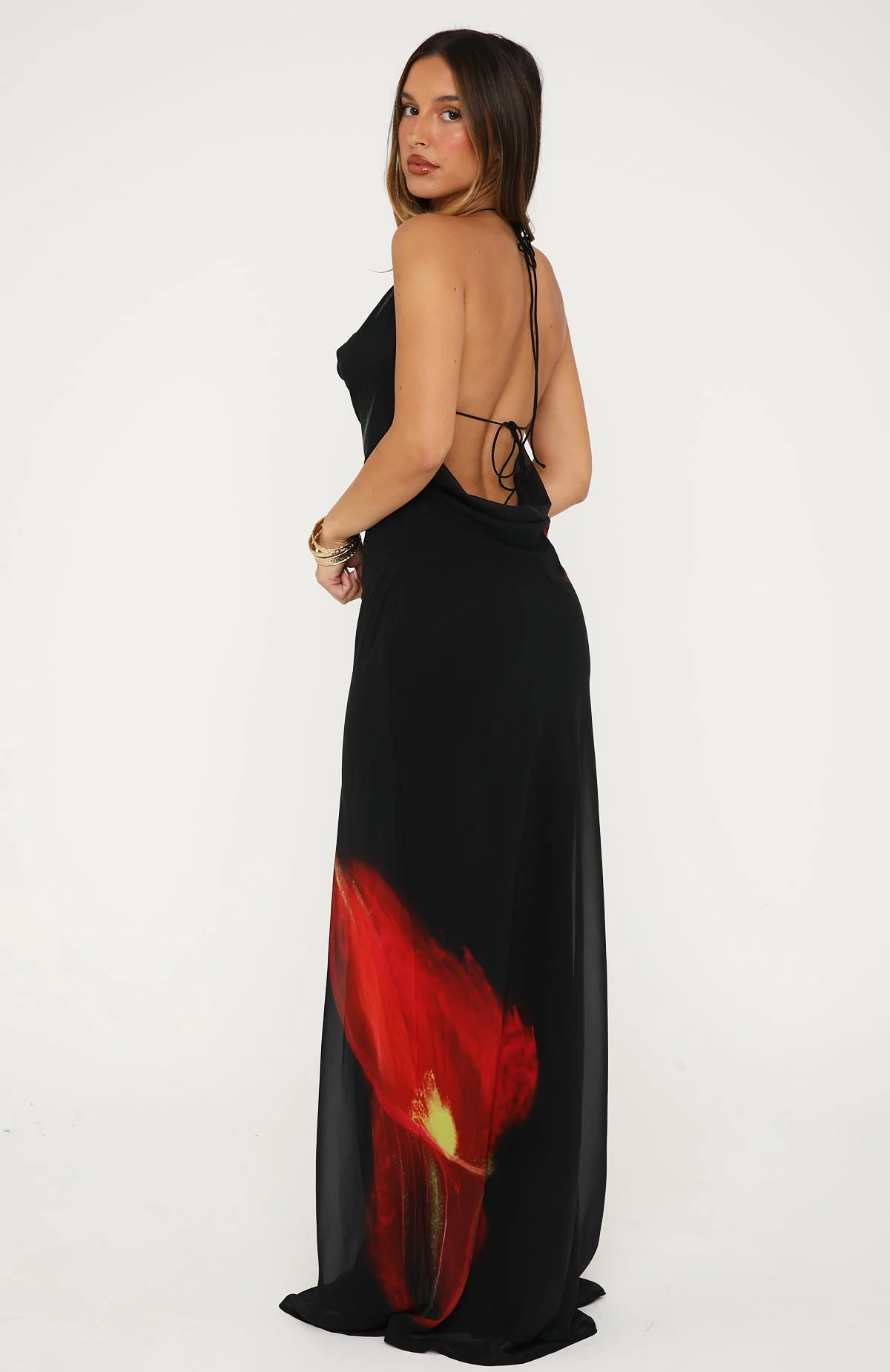 Peachy Life Maxi Dress Burning Lily - Image 5