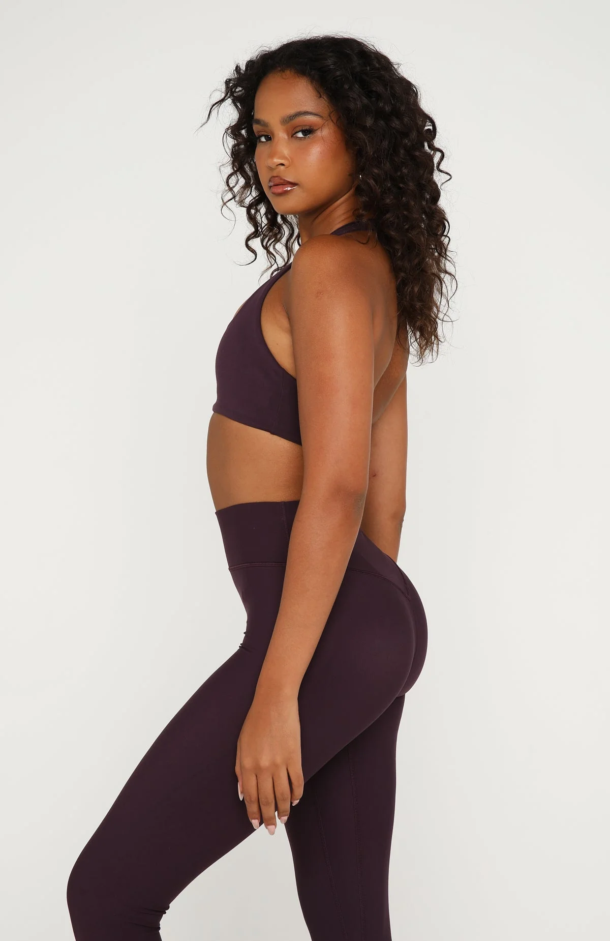 Physical Sports Bra Midnight Plum - Image 4