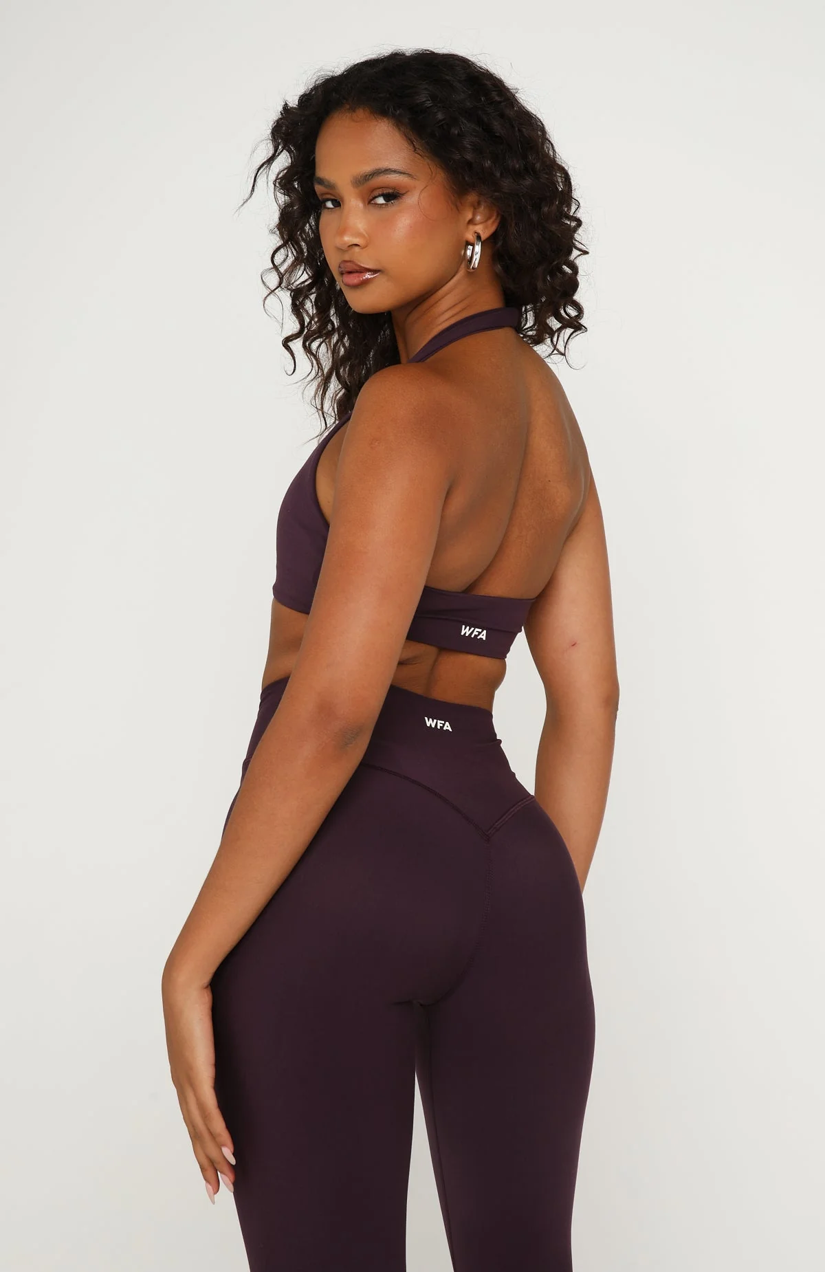 Physical Sports Bra Midnight Plum - Image 5