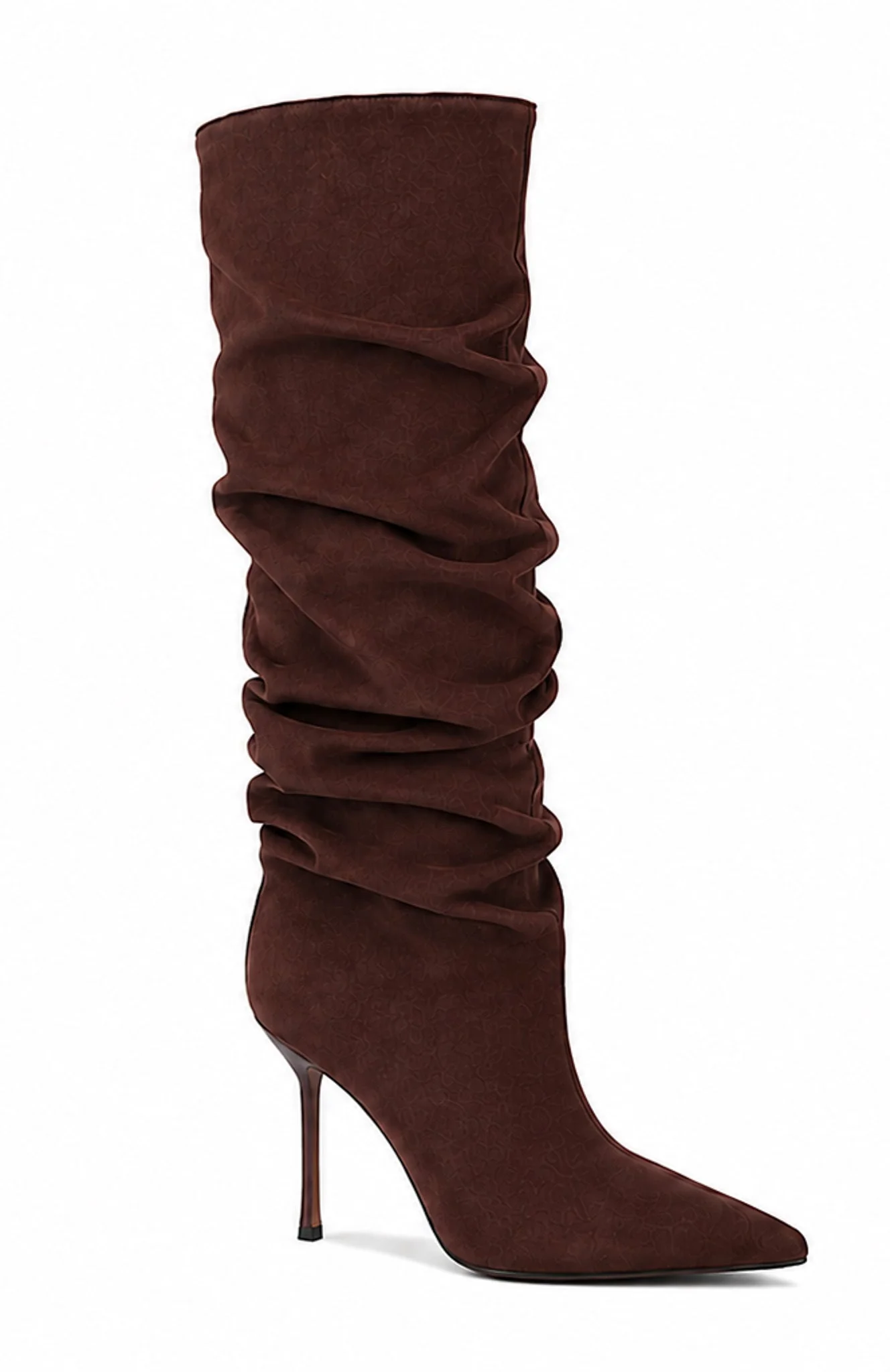 Redford Knee High Boots Chocolate - Image 3