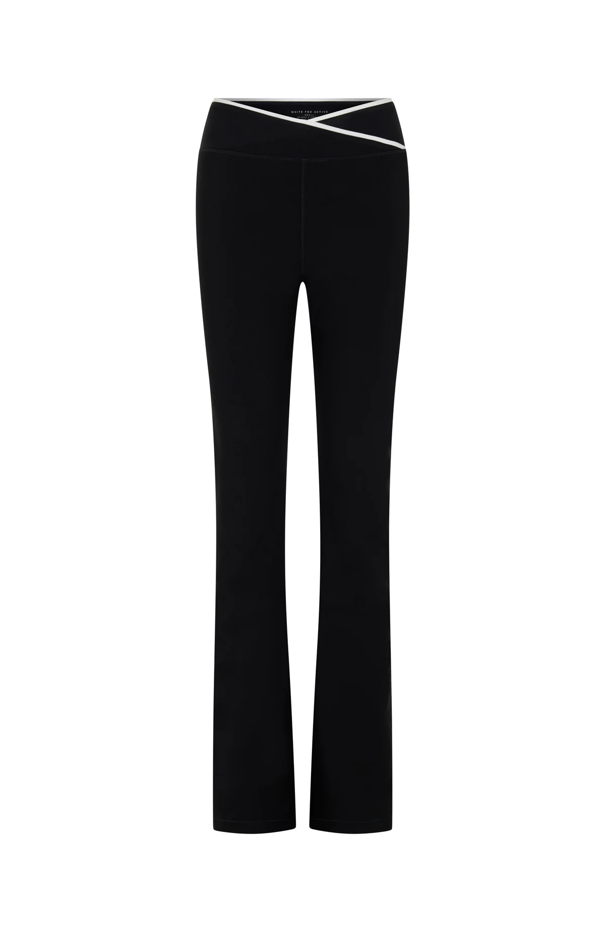 Reflex Flare Leggings Black/White - Image 6