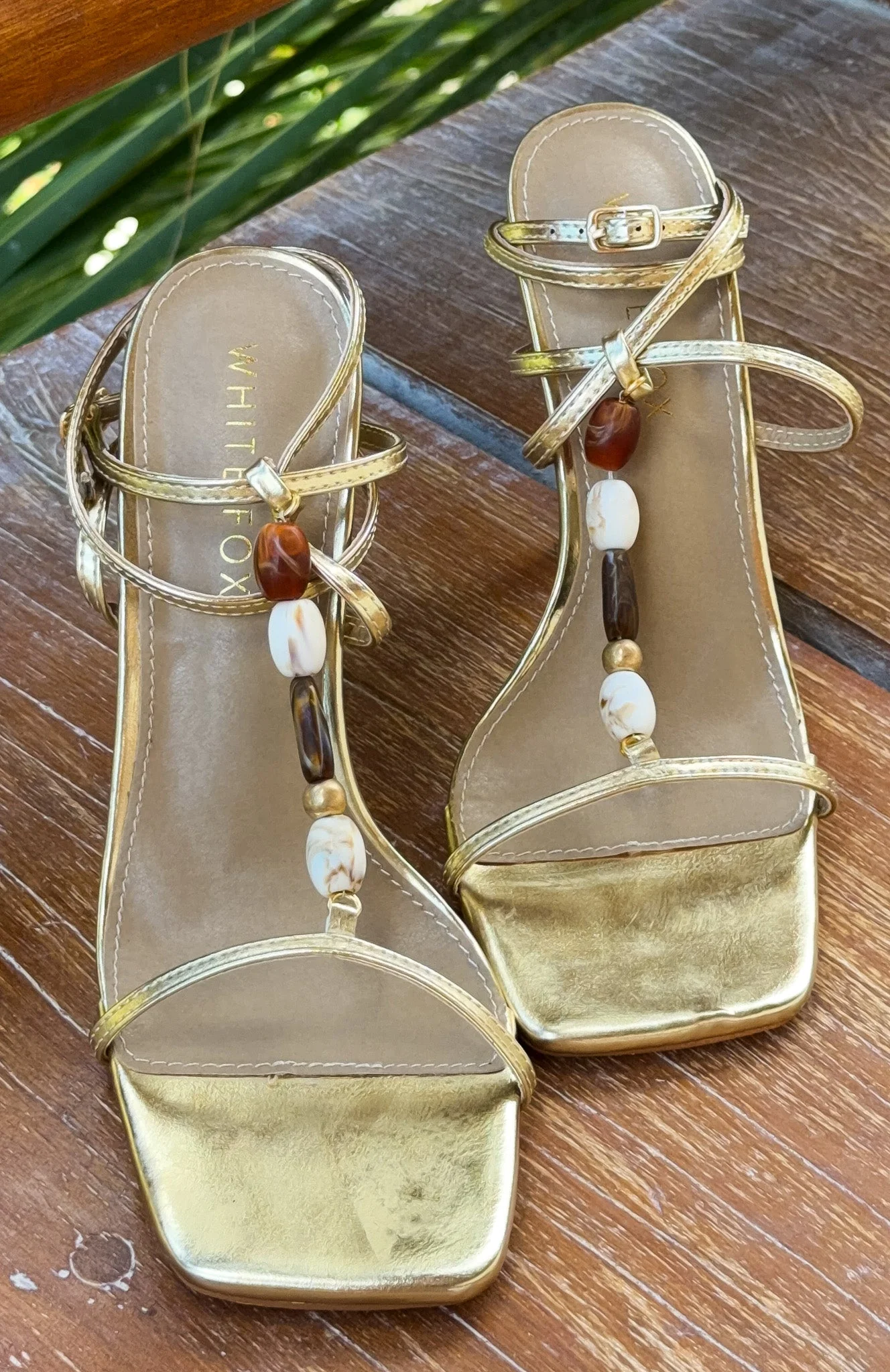 Robbie Heels Light Gold PU - Image 4