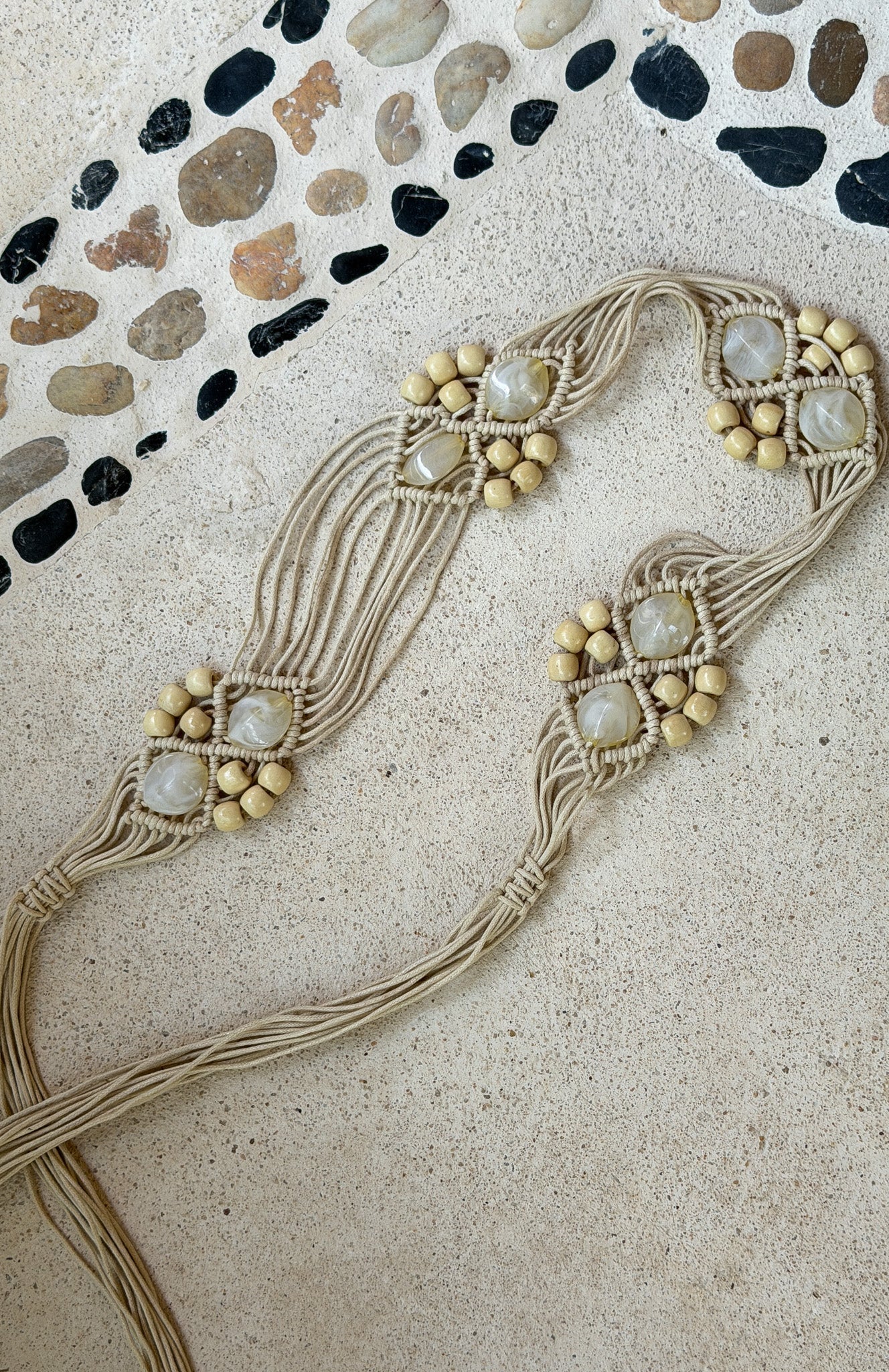 Sasa Wrap Belt White - Image 2