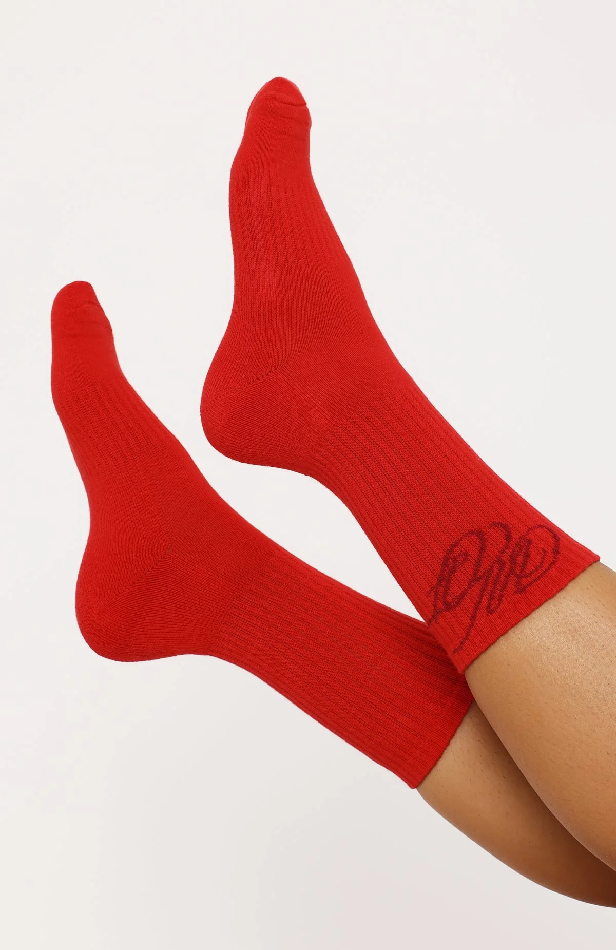 Studio 17 Raven 2 Pack Socks Red/Grey Marle - Image 5