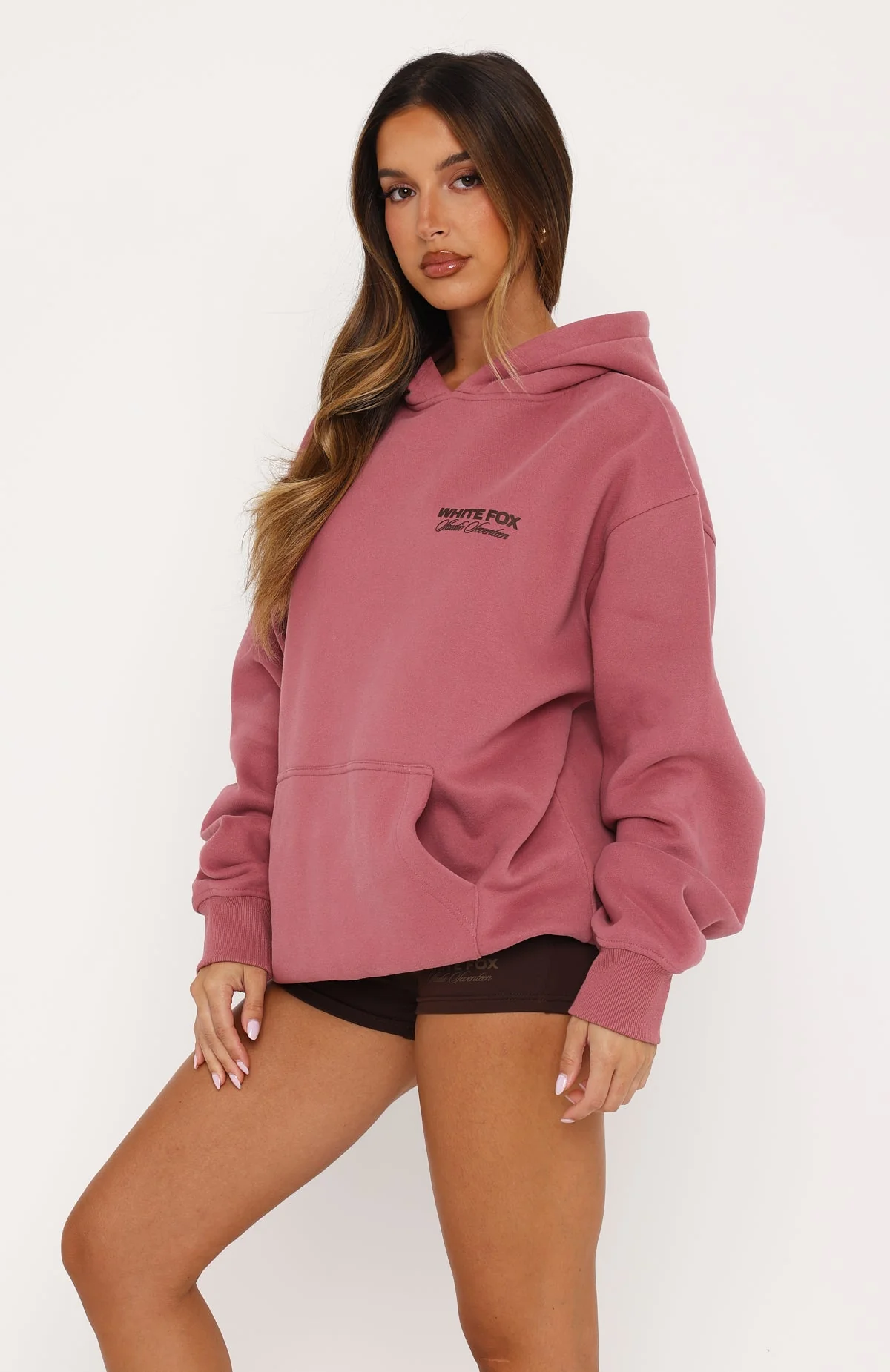 Studio 17 Tallulah Oversized Hoodie Dusty Plum - Image 3
