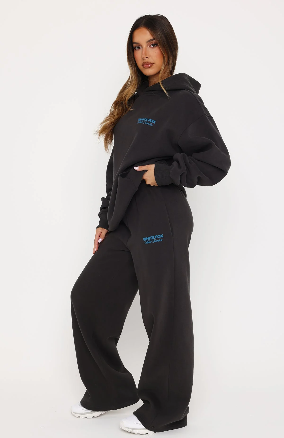 Studio 17 Tallulah Wide Leg Sweatpants Charcoal - Image 3