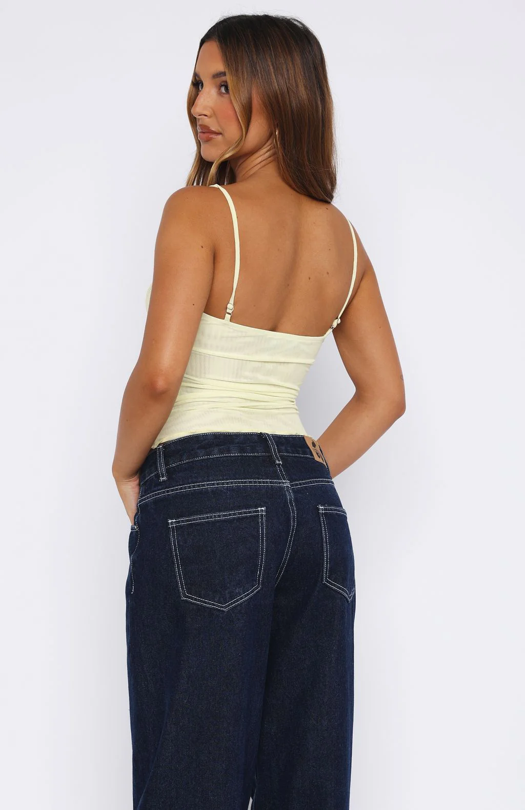Sweet Sensation Cami Top Lemon - Image 4