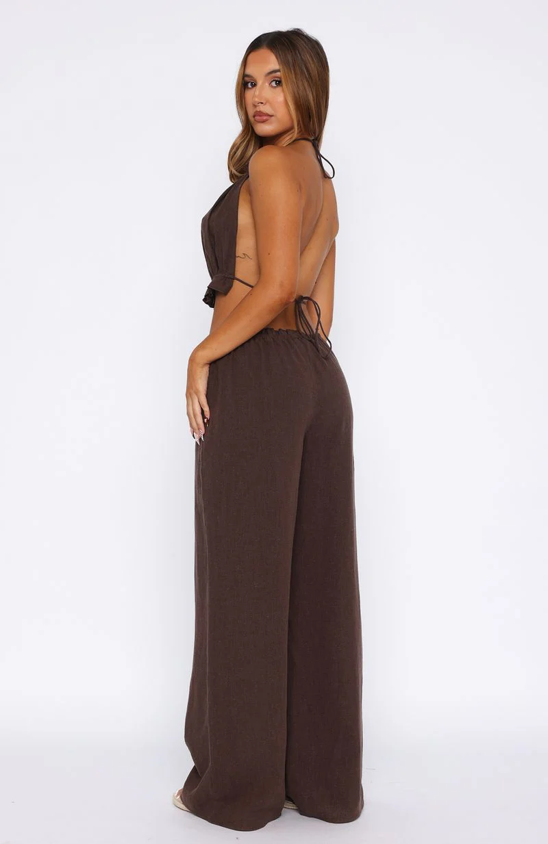 Take Me Away Pant Chocolate - Image 4