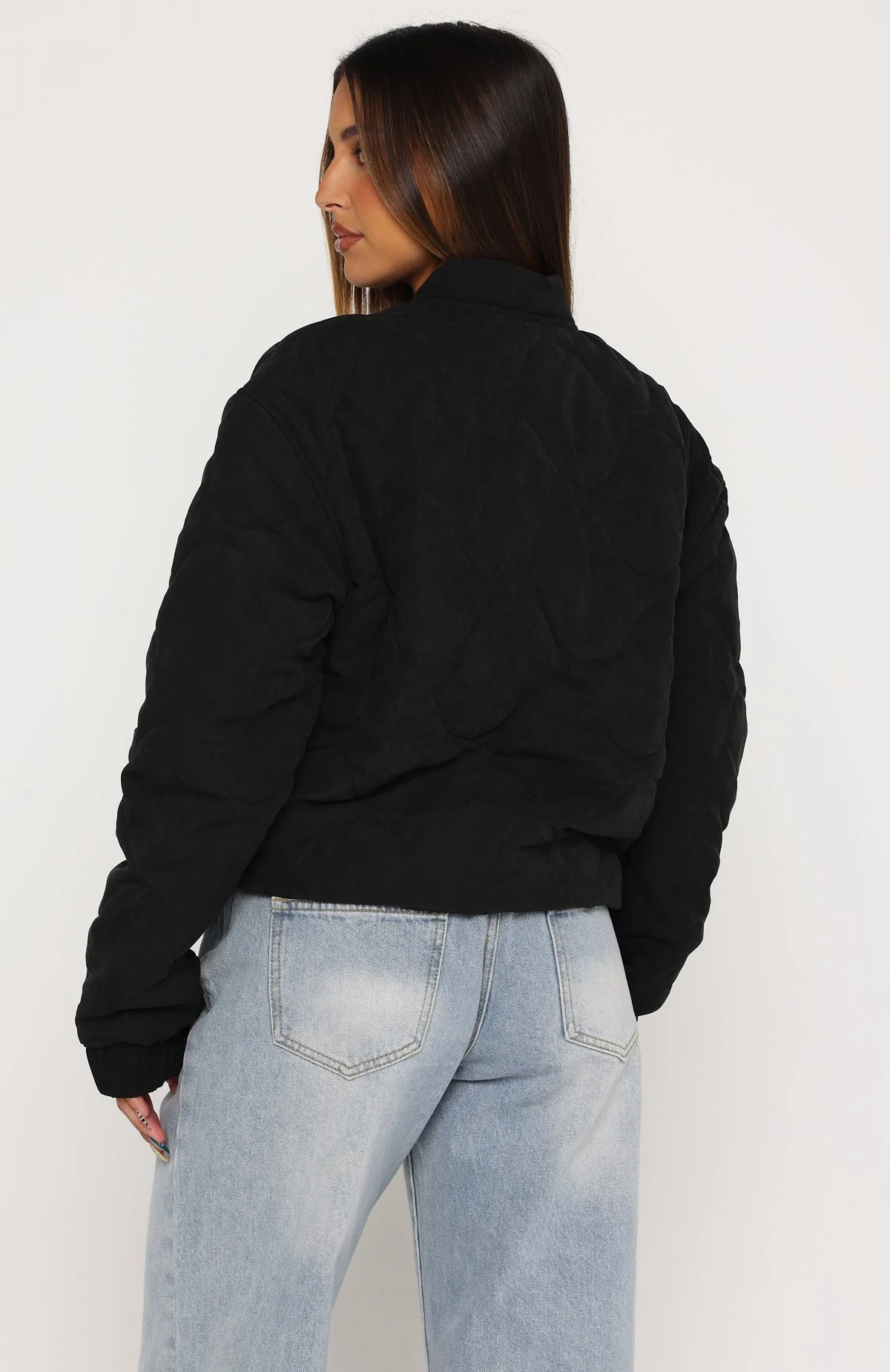The Hieress Bomber Jacket Black - Image 4