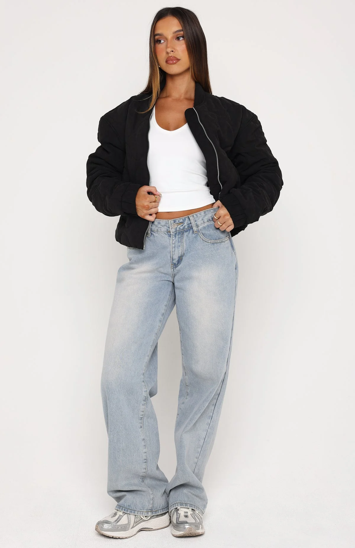 The Hieress Bomber Jacket Black - Image 5