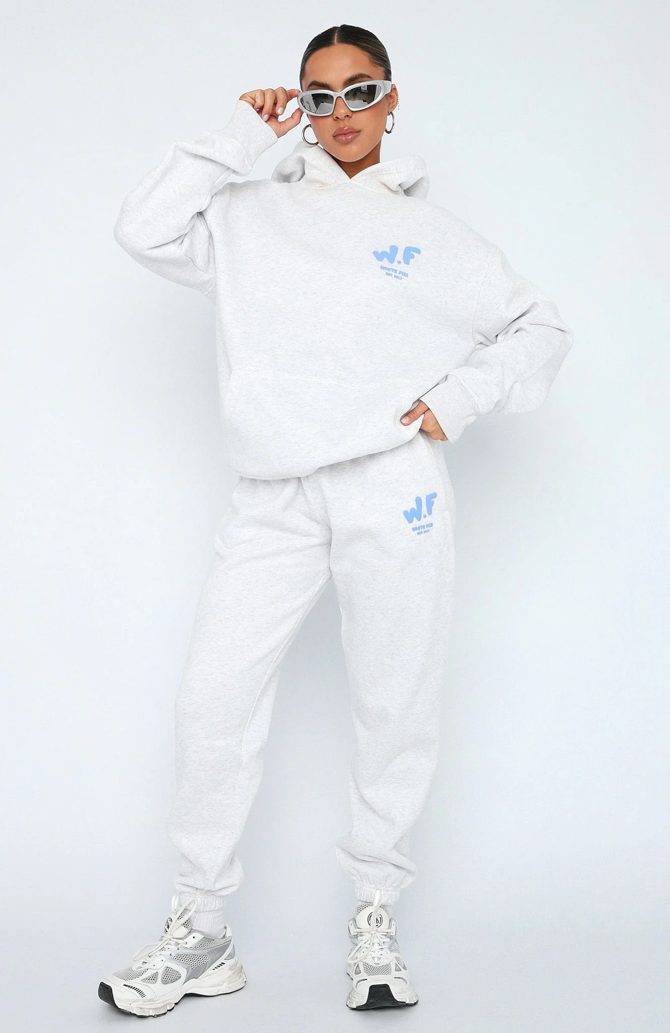 The New Standard Oversized Hoodie Grey Marle - Image 5