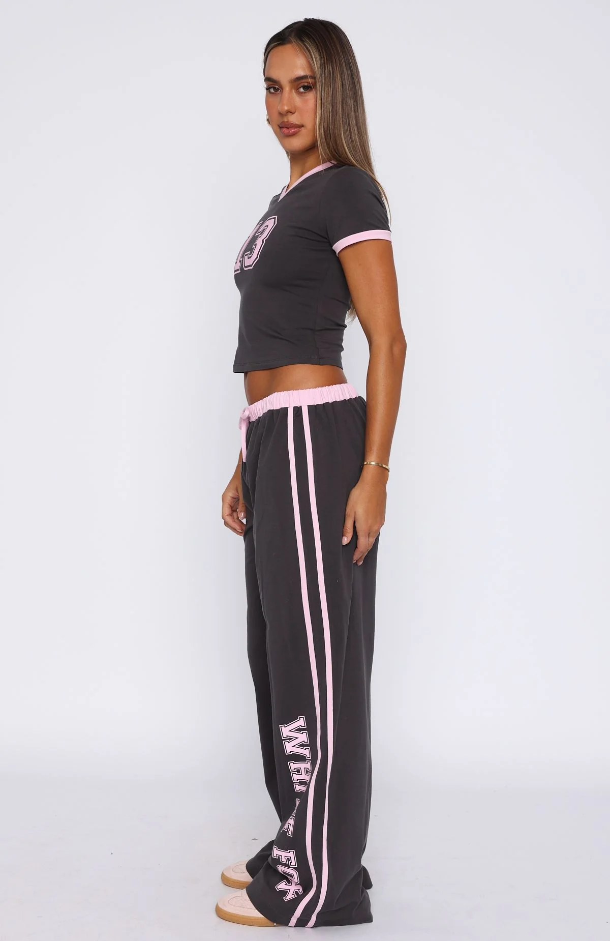 Trying Too Hard Track Pants Volcanic - Image 3